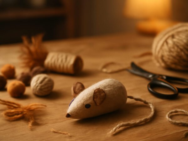 DIY Katzenbeschaeftigung: 9 kreative Ideen
