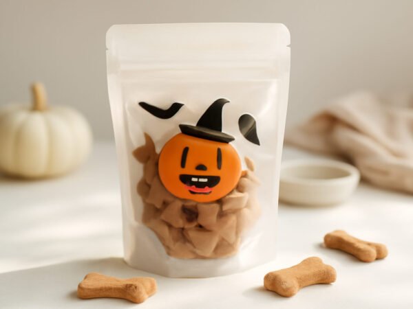 Halloween Leckerlis für Hunde backen in 6 Schritten