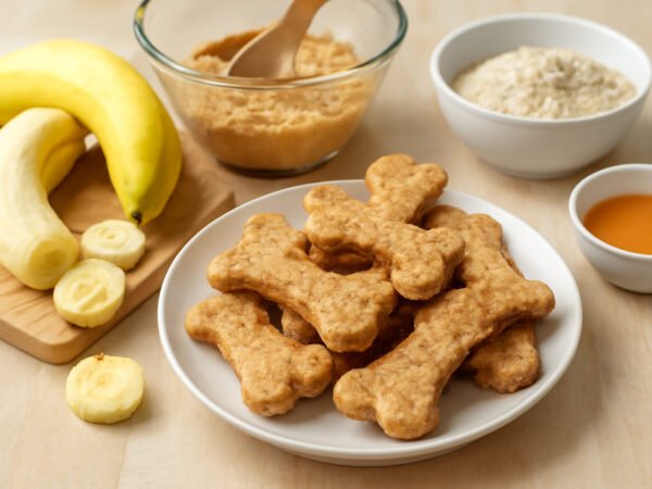 Hundekekse backen Banane: 6 Schritte zum Ergebnis