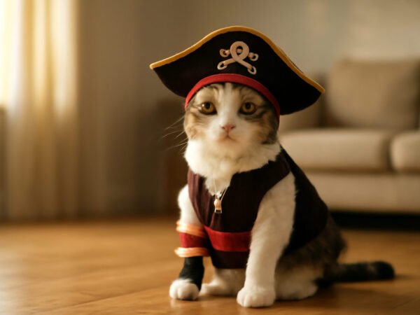 Pirat Halloween Kostüm für Katzen — günstig statt teuer