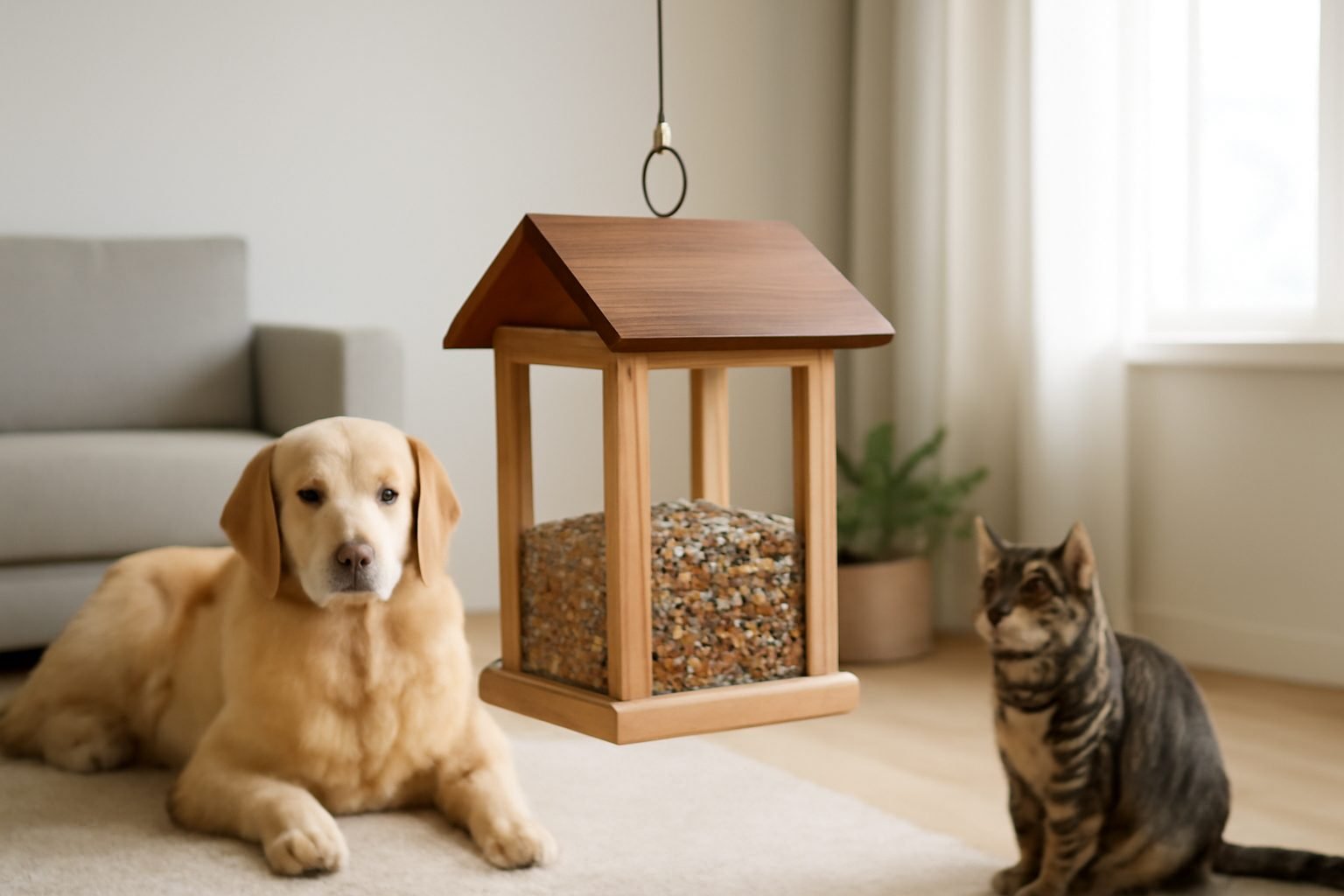 Vogelfutterhaus als Nikolausgeschenk bauen