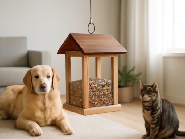 Vogelfutterhaus als Nikolausgeschenk bauen