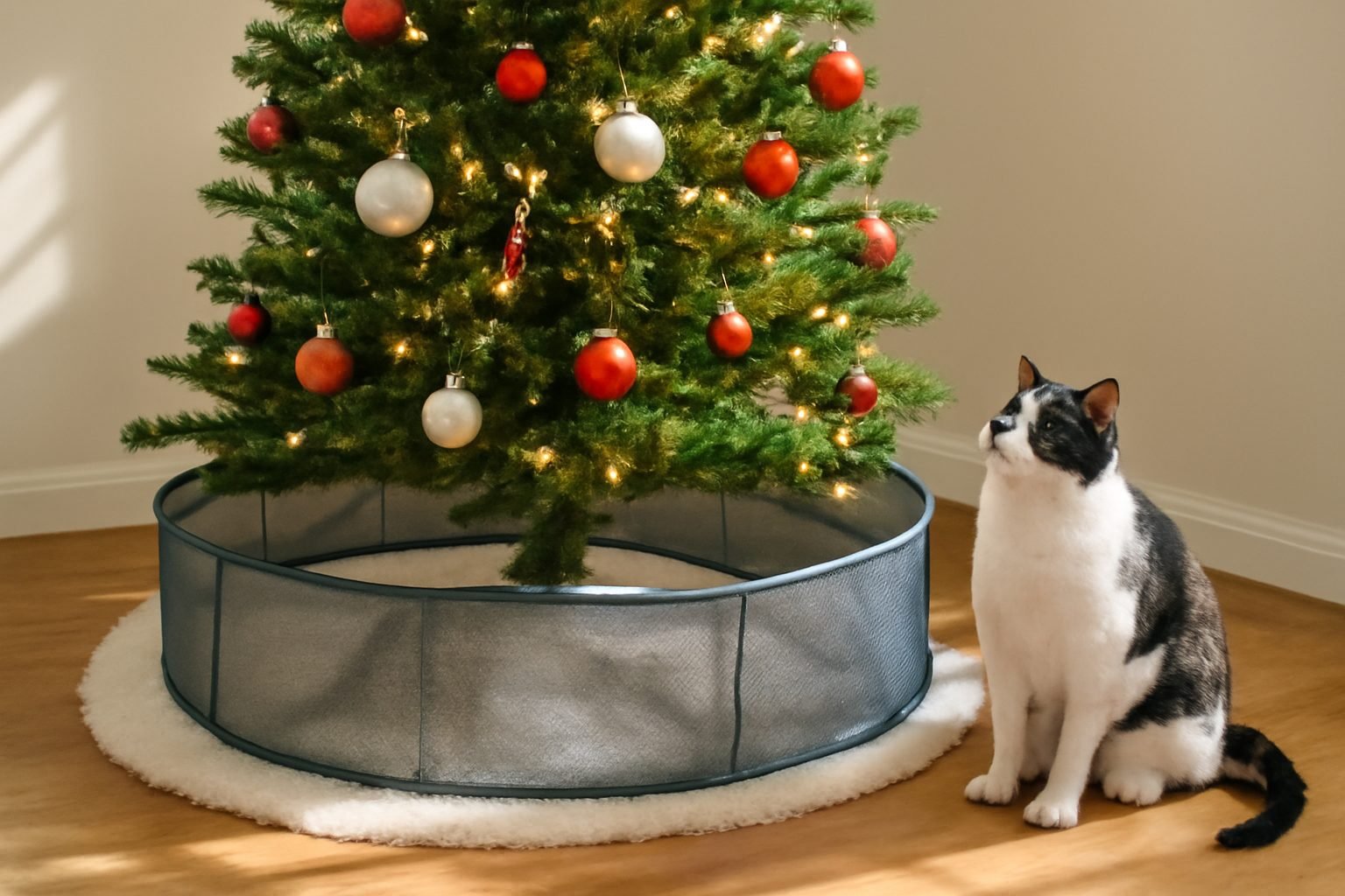 Weihnachtsbaum Katzensicher machen: 6 Schritte zum Ergebnis