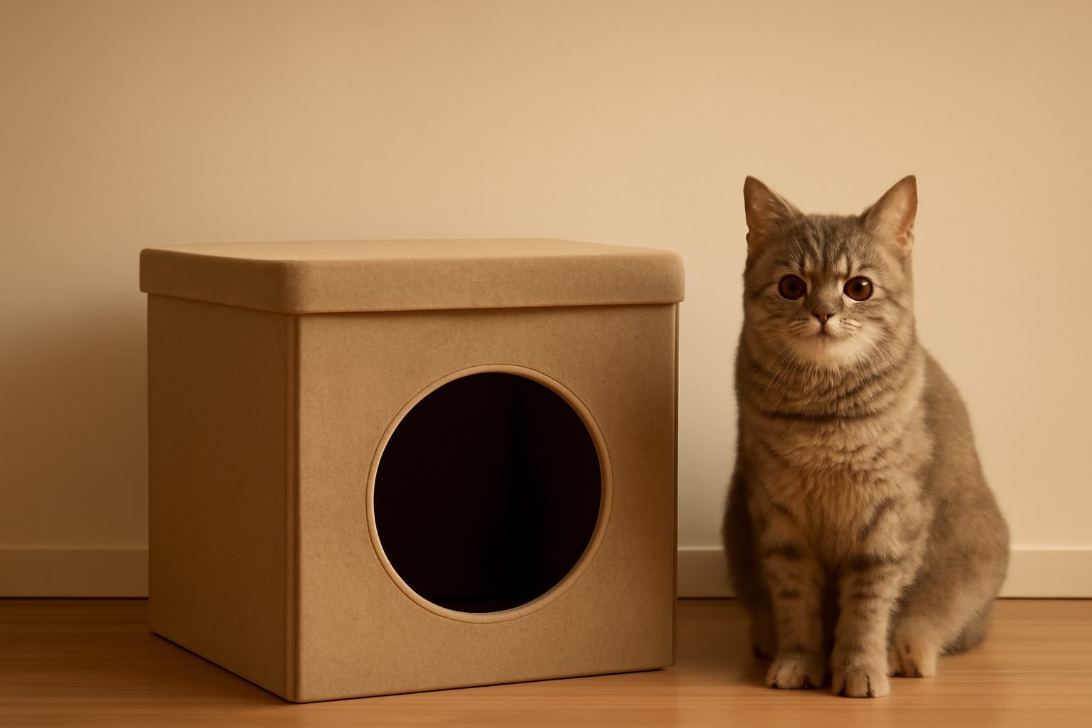 Weihnachtsdeko sicher vor Katzen verstauen in 6 Schritten