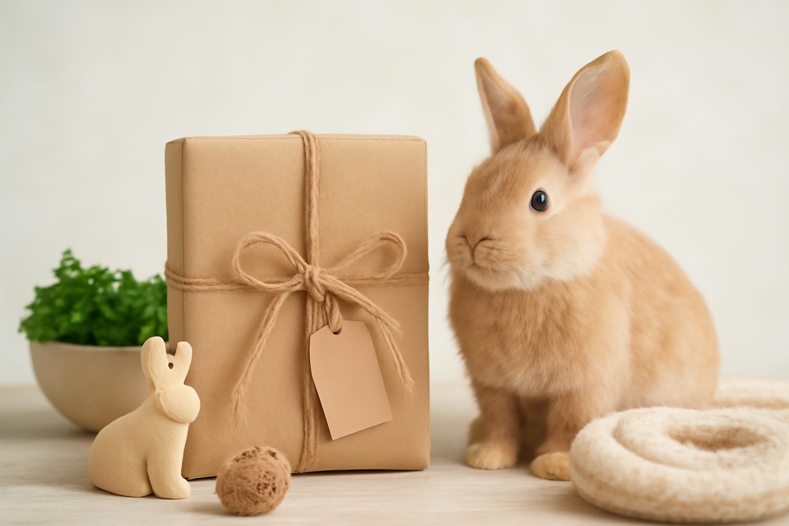 Weihnachtsgeschenke für Kaninchen — 11 einfache Varianten