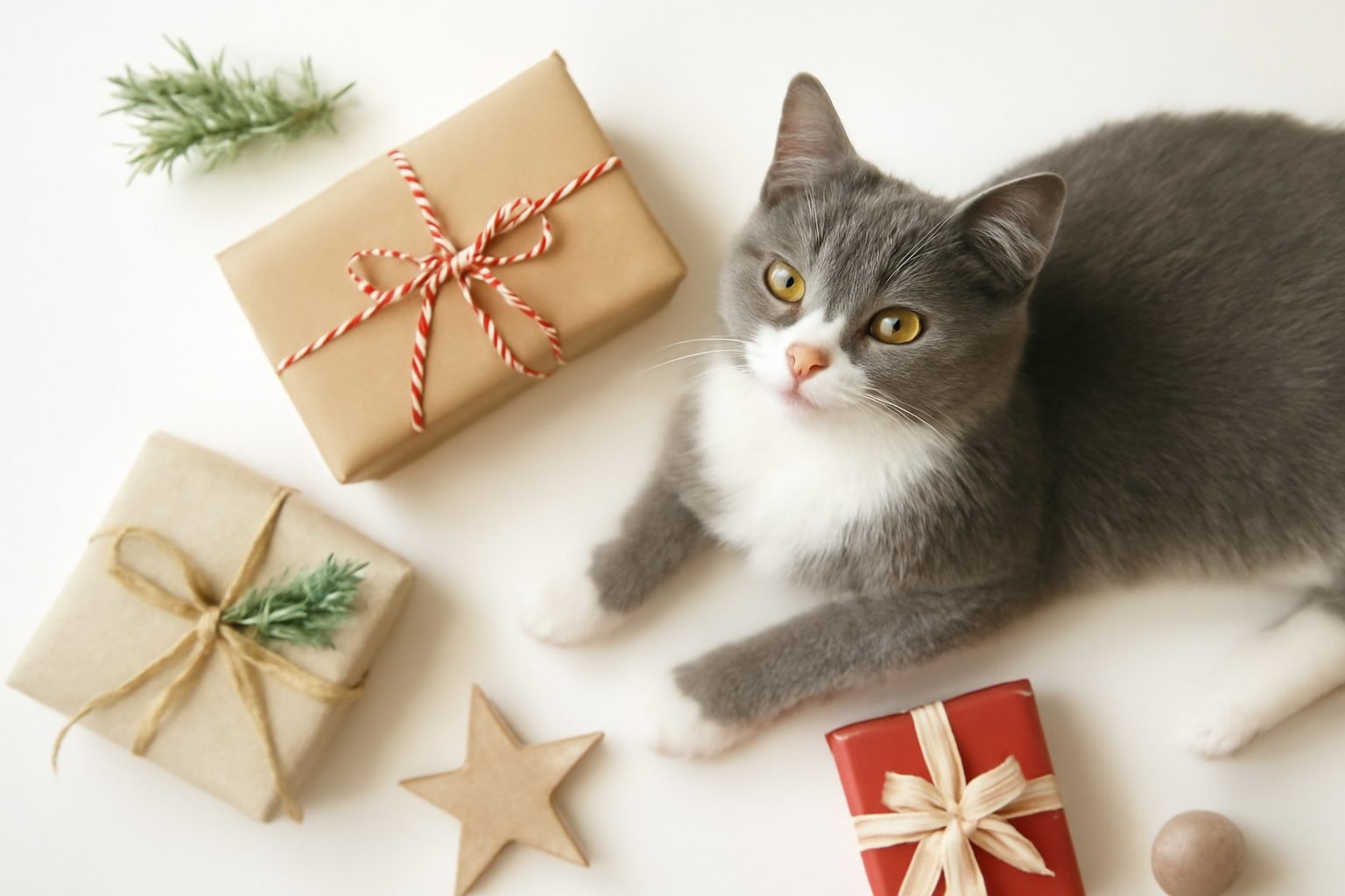 Weihnachtsgeschenke Plotten für Katzen — günstig statt teuer