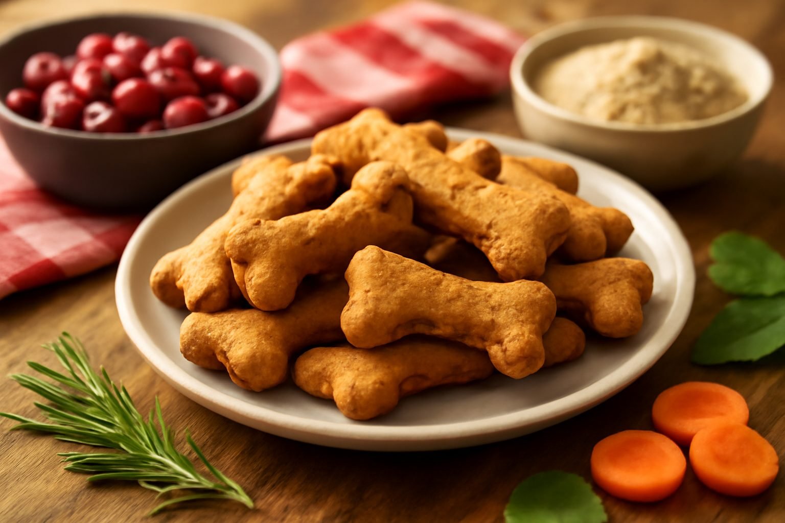 Weihnachtsleckerlis für Hunde selber backen in 6 Schritten