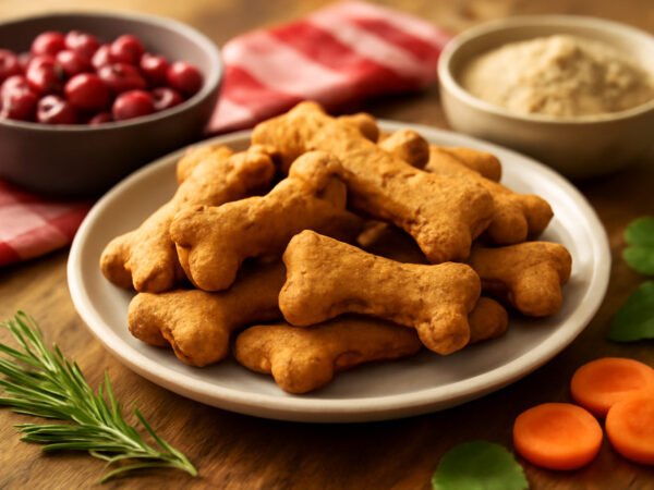 Weihnachtsleckerlis für Hunde selber backen in 6 Schritten