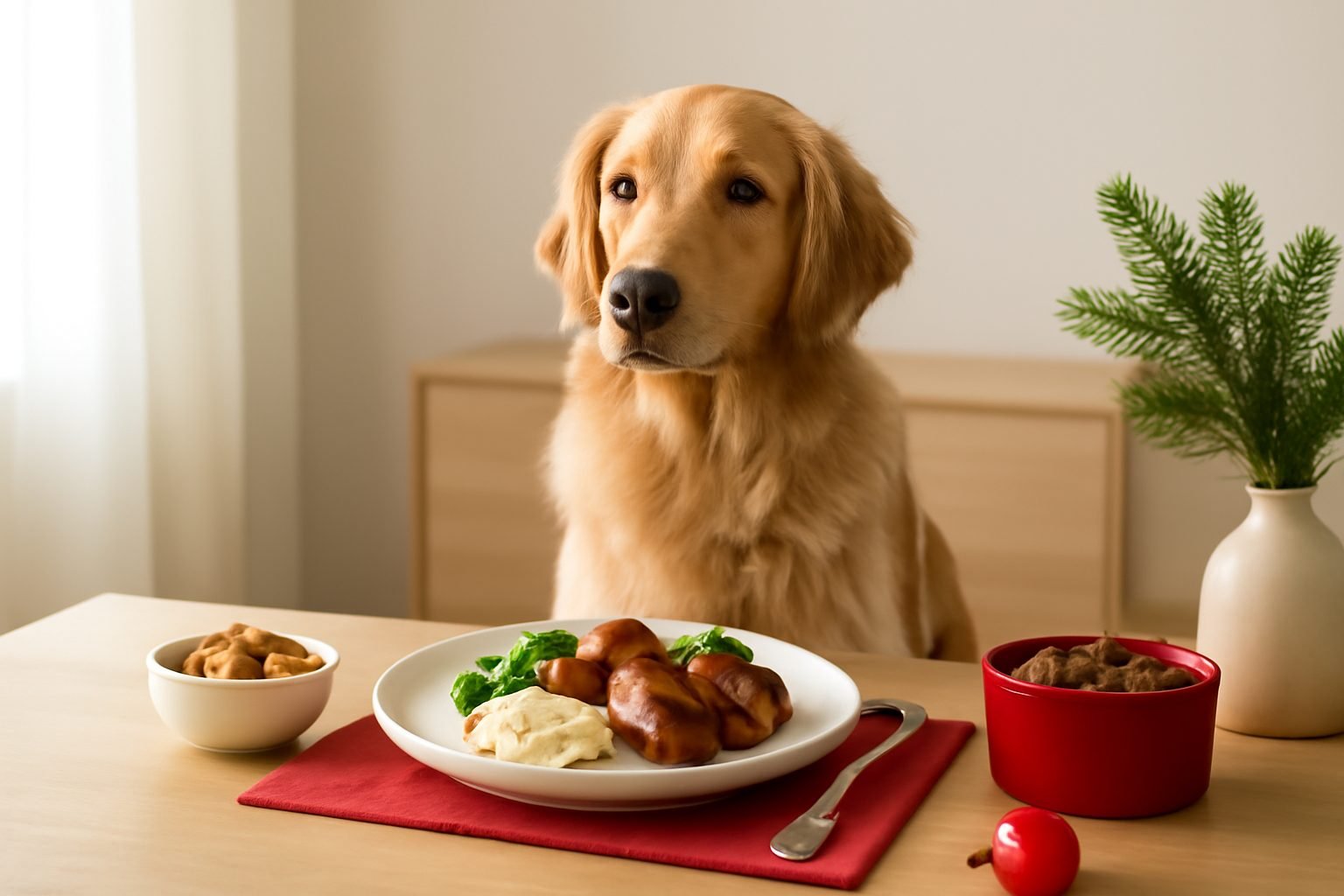 Weihnachtsmenü für Hunde selber kochen in 6 Schritten